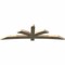 Ekena Millwork Davenport Rough Sawn Timber Gable Bracket, Douglas Fir, 108"W x 31 1/2"H x 4"D x 6"F, 7/12 Pitch GBW108X31X0406DAV00RDF - alternate 2
